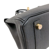 エルメス HERMES バーキン25 B刻　(2023年製) ブラック ゴールド金具 トゴ レディース ハンドバッグ