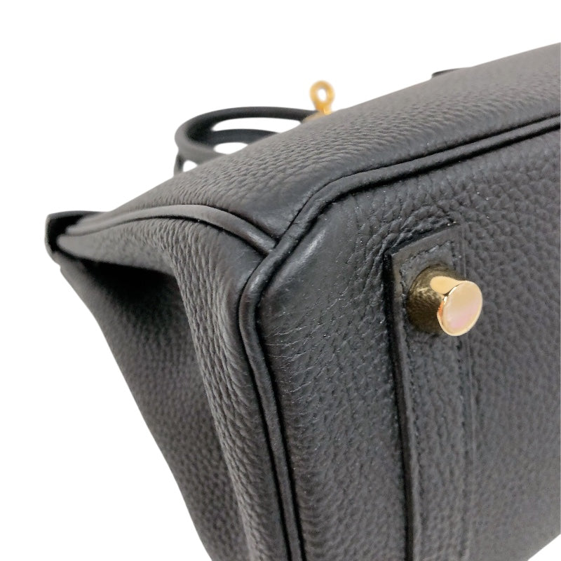 エルメス HERMES バーキン25 B刻　(2023年製) ブラック ゴールド金具 トゴ レディース ハンドバッグ