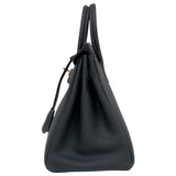 エルメス HERMES バーキン25 B刻　(2023年製) ブラック ゴールド金具 トゴ レディース ハンドバッグ