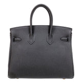 エルメス HERMES バーキン25 B刻　(2023年製) ブラック ゴールド金具 トゴ レディース ハンドバッグ