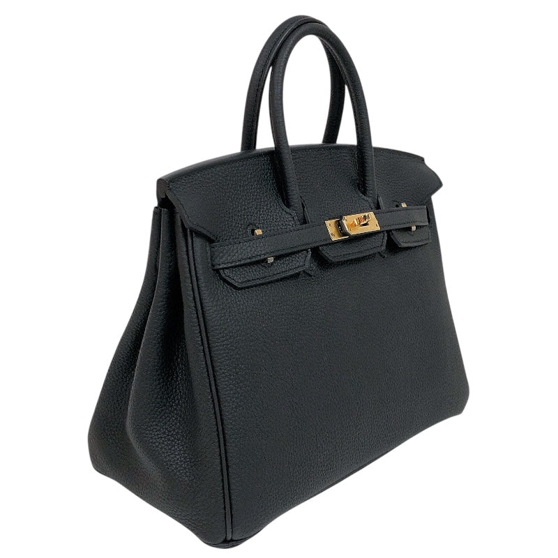 エルメス HERMES バーキン25 B刻　(2023年製) ブラック ゴールド金具 トゴ レディース ハンドバッグ