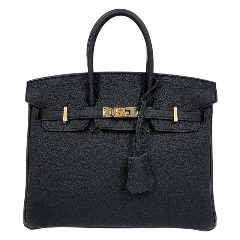 エルメス HERMES バーキン25 B刻　(2023年製) ブラック ゴールド金具 トゴ レディース ハンドバッグ