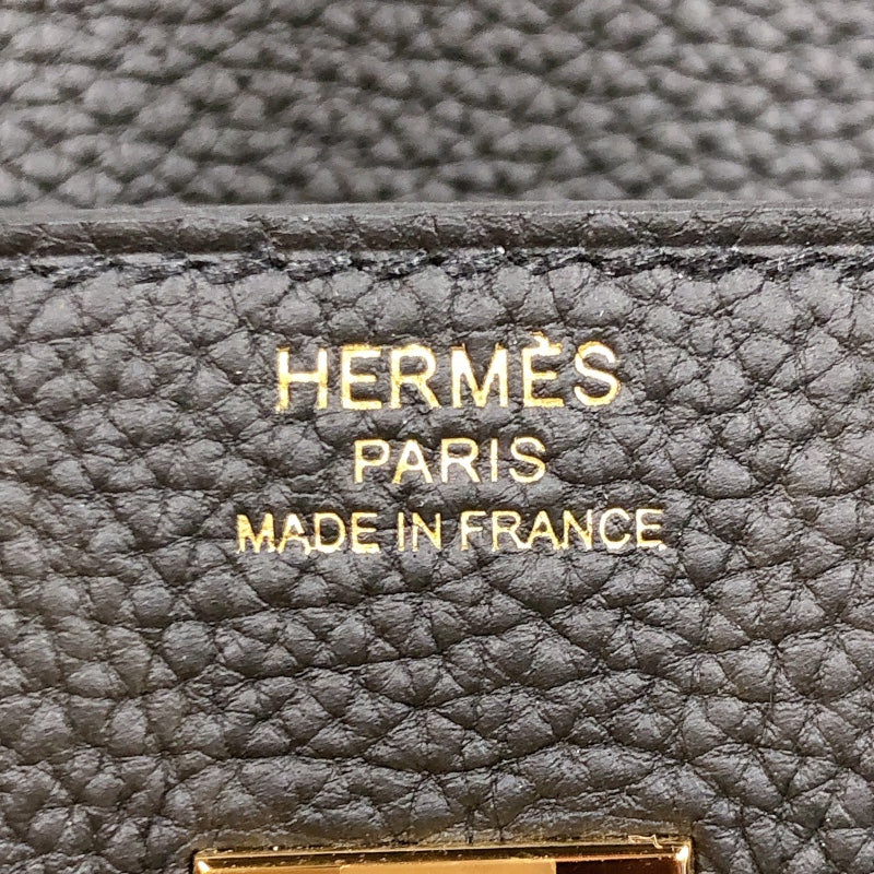 エルメス HERMES バーキン25 B刻　(2023年製) ブラック ゴールド金具 トゴ レディース ハンドバッグ