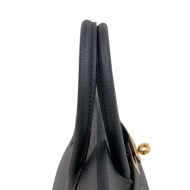 エルメス HERMES バーキン25 B刻　(2023年製) ブラック ゴールド金具 トゴ レディース ハンドバッグ