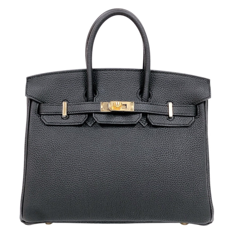 エルメス HERMES バーキン25 B刻　(2023年製) ブラック ゴールド金具 トゴ レディース ハンドバッグ