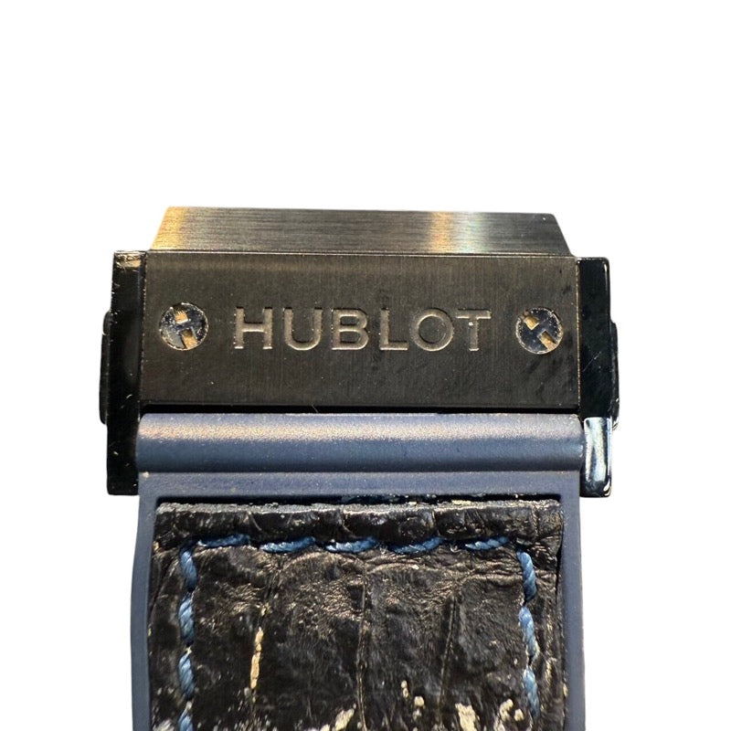 ウブロ HUBLOT ビッグバン セラミック ブルー 301.CI.7170.LR ブルー セラミック 自動巻き メンズ 腕時計