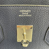 エルメス HERMES バーキン35 W刻印 ブルーネイビー/SV金具 トゴ メンズ ハンドバッグ