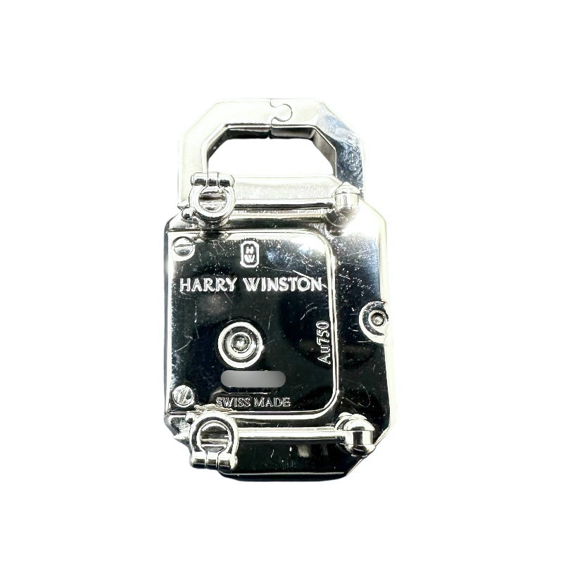 ハリーウィンストン HARRY WINSTON リンク シグネチャー ホワイトシェル HJTQHM18WW036 K18WG レディース 腕時計