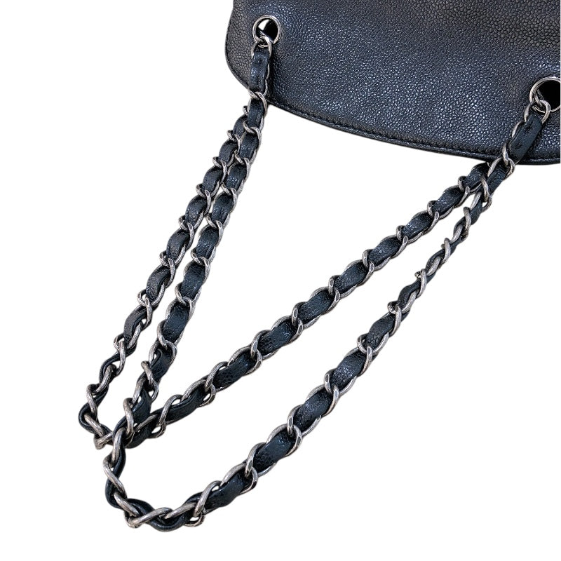 シャネル CHANEL ココマークチェーントートバッグ ソフトキャビア/SV金具 レディース トートバッグ