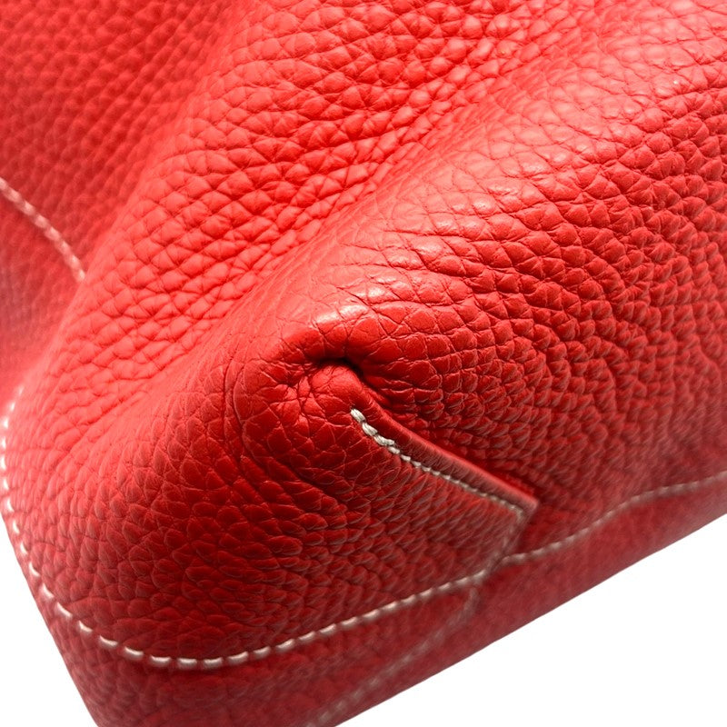 エルメス HERMES ドゥブルセンス45 □R刻印 ブーゲンビリア×ルビー トリヨンクレマンス レディース トートバッグ
