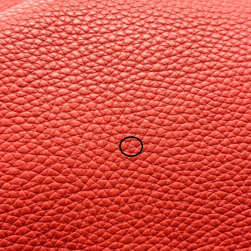 エルメス HERMES ドゥブルセンス45 □R刻印 ブーゲンビリア×ルビー トリヨンクレマンス レディース トートバッグ