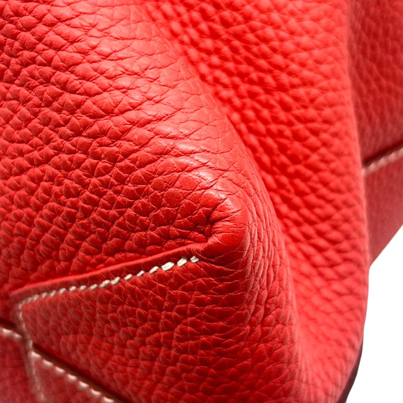 エルメス HERMES ドゥブルセンス45 □R刻印 ブーゲンビリア×ルビー トリヨンクレマンス レディース トートバッグ