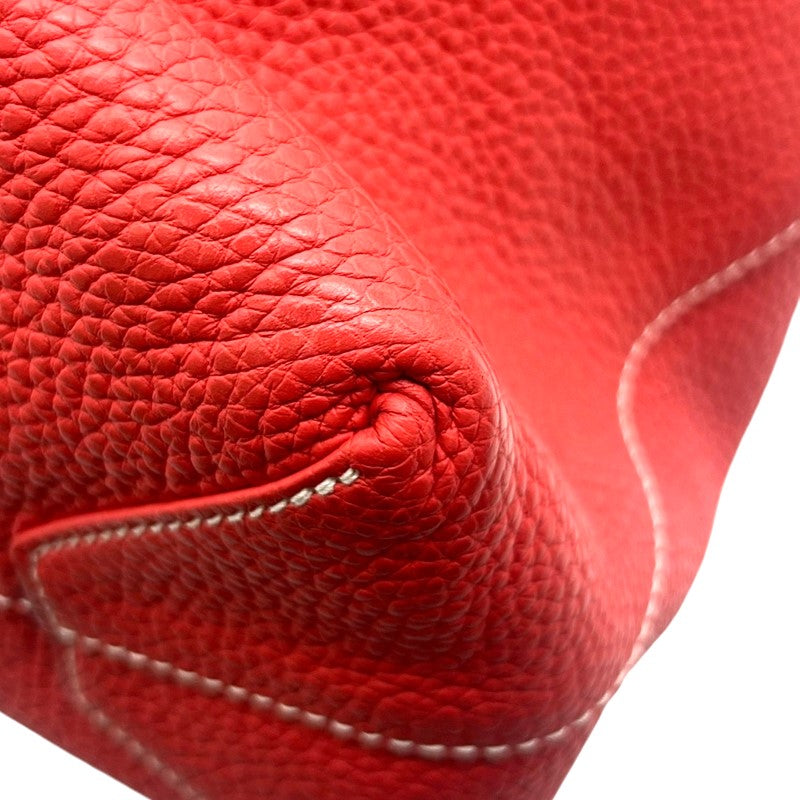 エルメス HERMES ドゥブルセンス45 □R刻印 ブーゲンビリア×ルビー トリヨンクレマンス レディース トートバッグ