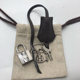 エルメス HERMES ケリー35　内縫い □N刻 カカオ　シルバー金具 トリヨンクレマンス レディース ハンドバッグ