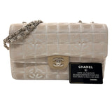 シャネル CHANEL ニュートラベルライン チェーンショルダー A15285 ベージュ　シルバー金具 ニュートラベル レディース ショルダーバッグ