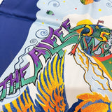 エルメス HERMES カレ90 THE ALFEE 25周年記念 AUBE LIBRE COMME L' ANGE 夜明け マルチ シルク ユニセックス スカーフ