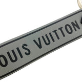 ルイ・ヴィトン LOUIS VUITTON キーホルダー・キャピタルLV M00337 グレー シルバー金具 モノグラム・エクリプス/カーフ メンズ キーホルダー