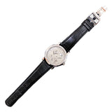 ランゲ＆ゾーネ A.LANGE&SOHNE ランゲ1・タイムゾーン 116.025 シルバー Pt950プラチナ Pt950/革ベルト/純正バックル 手巻き メンズ 腕時計