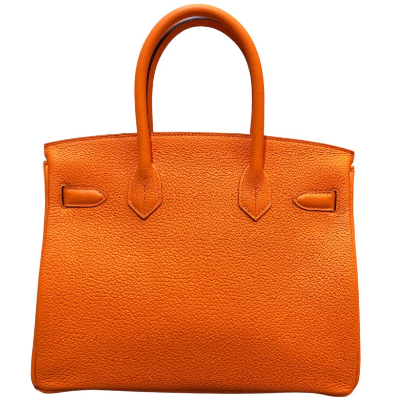 エルメス HERMES バーキン30 B刻 オレンジミニアン シルバー金具 トゴ レディース ハンドバッグ | 中古ブランドリユースショップ  OKURA(おお蔵)