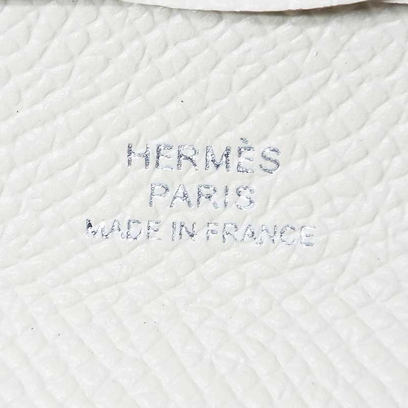 エルメス HERMES バスティア コインケース Y刻 クレ エプソン レディース コインケース