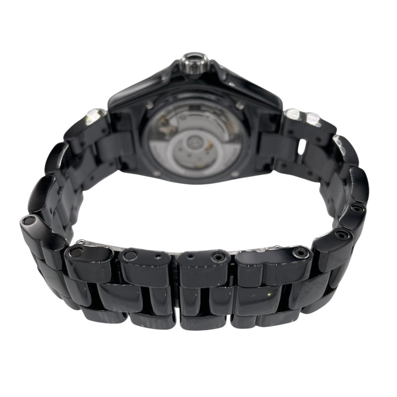 シャネル CHANEL J12 キャリバー 38MM  H6526 ブラック セラミック/ダイヤ 自動巻き ユニセックス 腕時計