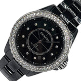 シャネル CHANEL J12 キャリバー 38MM  H6526 ブラック セラミック/ダイヤ 自動巻き ユニセックス 腕時計