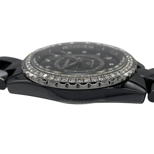 シャネル CHANEL J12 キャリバー 38MM  H6526 ブラック セラミック/ダイヤ 自動巻き ユニセックス 腕時計