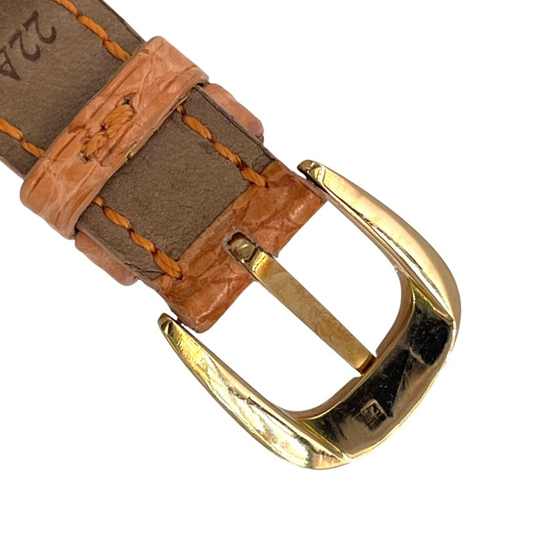 フランク・ミュラー FRANCK MULLER トノウカーベックス 1750S6G シルバー K18PG/純正ベルト 手巻き レディース 腕時計