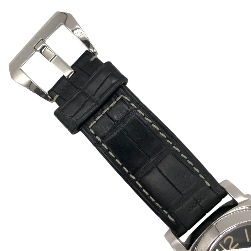 パネライ PANERAI ルミノールマリーナ 名古屋ブティック６０本限定 PAM00463 ブラック SS/純正尾錠/純正レザーベルト メンズ 腕時計