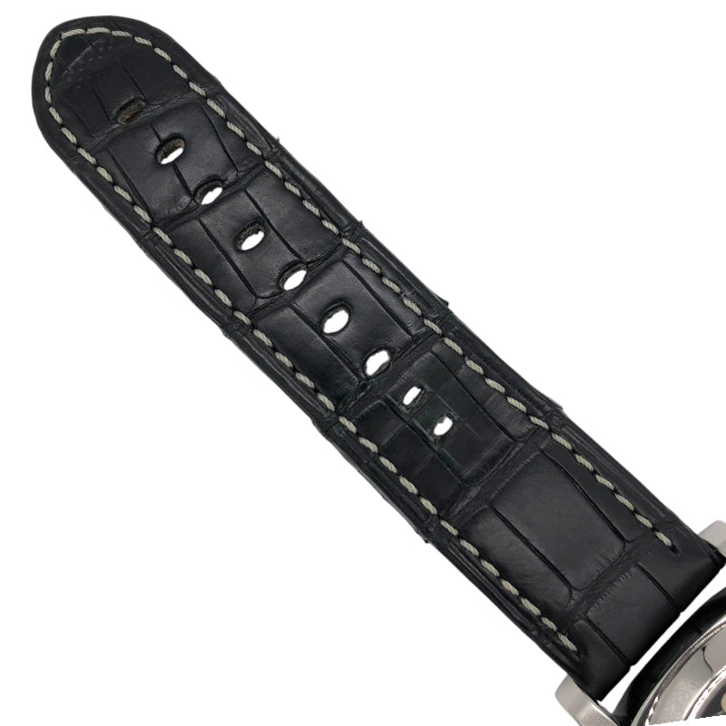 パネライ PANERAI ルミノールマリーナ 名古屋ブティック６０本限定 PAM00463 ブラック SS/純正尾錠/純正レザーベルト メンズ 腕時計