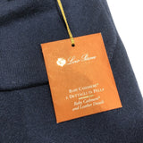 Loro Piana ベビーカシミヤリバーシブルコート FAI0388 ネイビー カシミヤ100％ レディース その他アウター