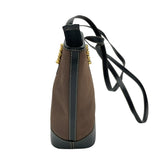 ロエベ LOEWE ベラスケス トートバッグ ブラウンxブラック GD金具 レザー レディース トートバッグ