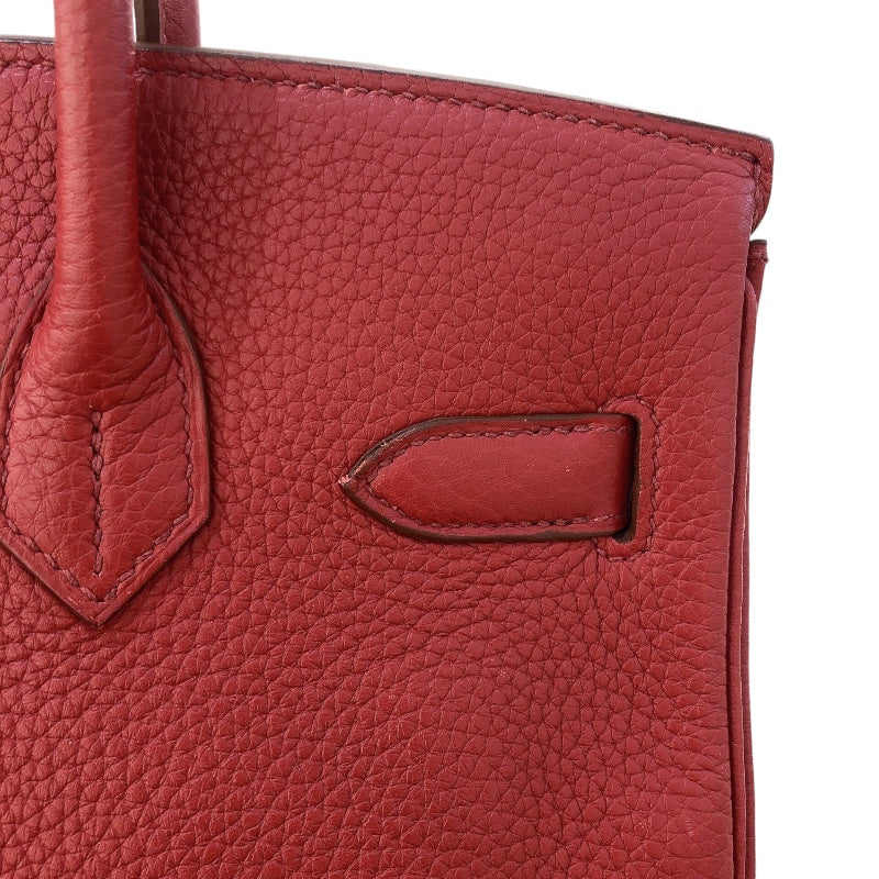 エルメス HERMES バーキン30 □R刻（2014年製） ルージュグレナ/ゴールド金具 トゴ レディース ハンドバッグ