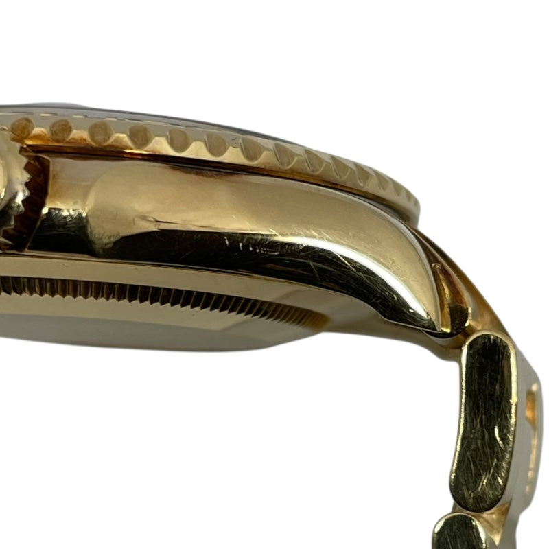ロレックス ROLEX ヨットマスター40 ホワイトシェル P番 16628NGR ホワイトシェル K18YG 自動巻き メンズ 腕時計