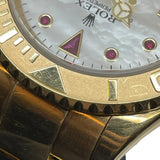 ロレックス ROLEX ヨットマスター40 ホワイトシェル P番 16628NGR ホワイトシェル K18YG 自動巻き メンズ 腕時計