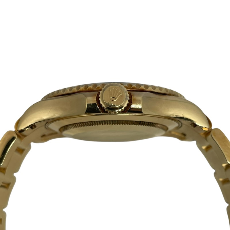 ロレックス ROLEX ヨットマスター40 ホワイトシェル P番 16628NGR ホワイトシェル K18YG 自動巻き メンズ 腕時計