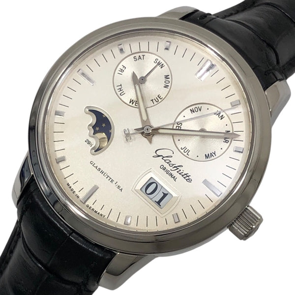 グラスフュッテ・オリジナル GLASHUTTE ORIGINAL セネタ カレンダー 100-06-13-02-04  SS 自動巻き メンズ 腕時計