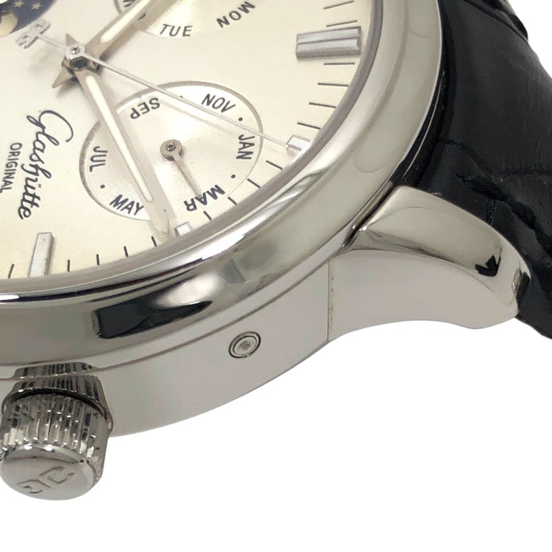 グラスフュッテ・オリジナル GLASHUTTE ORIGINAL セネタ カレンダー 100-06-13-02-04  SS 自動巻き メンズ 腕時計