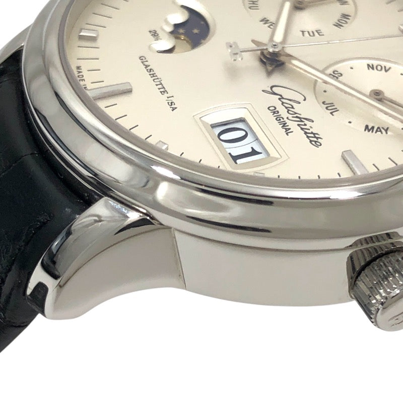 グラスフュッテ・オリジナル GLASHUTTE ORIGINAL セネタ カレンダー 100-06-13-02-04  SS 自動巻き メンズ 腕時計
