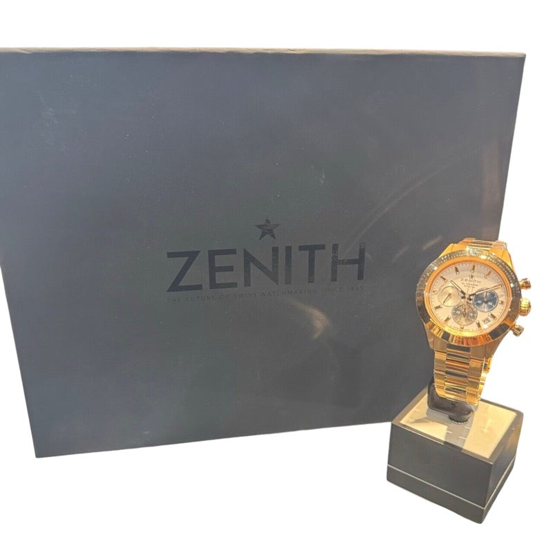 ゼニス ZENITH クロノマスター スポーツ 18.3101.3600/69.M3100 K18ピンクゴールド メンズ 腕時計