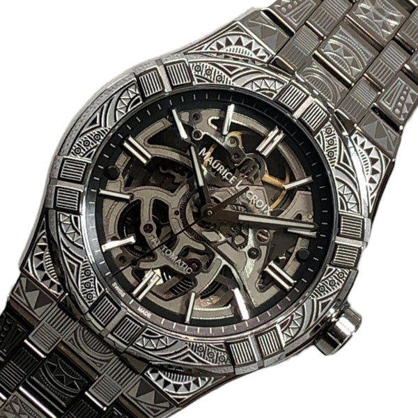 モーリス・ラクロア MAURICE LACROIX アイコン オートマティック39mm スケルトン アーバントライブ AI6007-SS009-030-1 ステンレススチール メンズ 腕時計