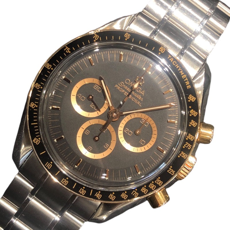 オメガ OMEGA スピードマスター アポロ15号 3366.51 ブラック ステンレススチール/レッドゴールド 手巻き メンズ 腕時計
