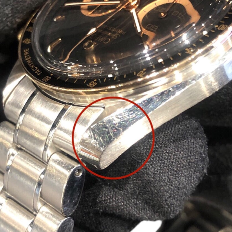 オメガ OMEGA スピードマスター アポロ15号 3366.51 ブラック