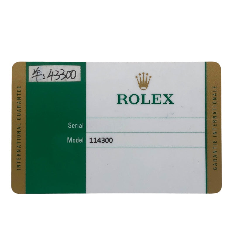 ロレックス ROLEX オイスターパーペチュアル39 ランダムシリアル 114300 スレート SS 自動巻き メンズ 腕時計