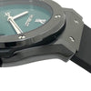 ウブロ HUBLOT クラシックフュージョン ブラックセラミック ブリティッシュグリーン 511.CM.5270.RX.MYOS グリーン セラミック/ラバーベルト 自動巻き メンズ 腕時計
