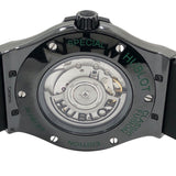 ウブロ HUBLOT クラシックフュージョン ブラックセラミック ブリティッシュグリーン 511.CM.5270.RX.MYOS グリーン セラミック/ラバーベルト 自動巻き メンズ 腕時計