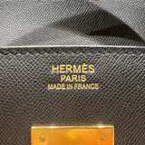 エルメス HERMES バーキン30　セリエ Y刻印　(2020年製) ブラック　ゴールド金具 ヴォーマダム レディース ハンドバッグ