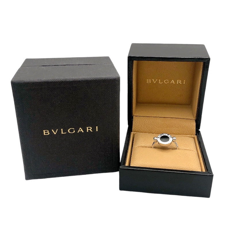 ブルガリ BVLGARI ブルガリブルガリフリップリング K18ホワイトゴールド ジュエリー