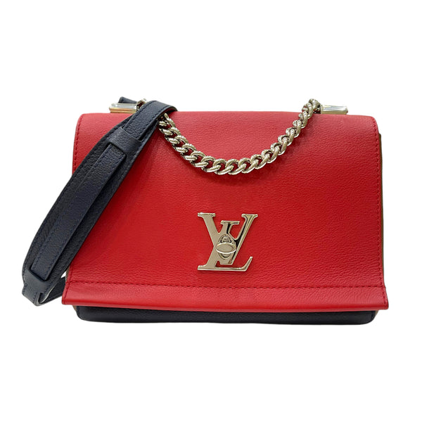 ルイ・ヴィトン LOUIS VUITTON ロックミー2 BB M54792 レッド/ネイビー/ブラウン×シルバー金具 トリヨンレザー レデ |  中古ブランドリユースショップ OKURA(おお蔵)