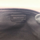 バレンシアガ BALENCIAGA ネイビーカバスXS 390346 アイボリー/ブラック キャンバス レディース ハンドバッグ